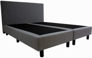 - Losse Bed4less Boxspring van 180 x 200 cm - Perfect voor een Tweepersoonsbed - In een Stijlvolle Grijze Kleur