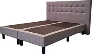 - Bed4less Boxspring 180 x 200 cm - Losse Boxspring - Tweepersoons - Grijs